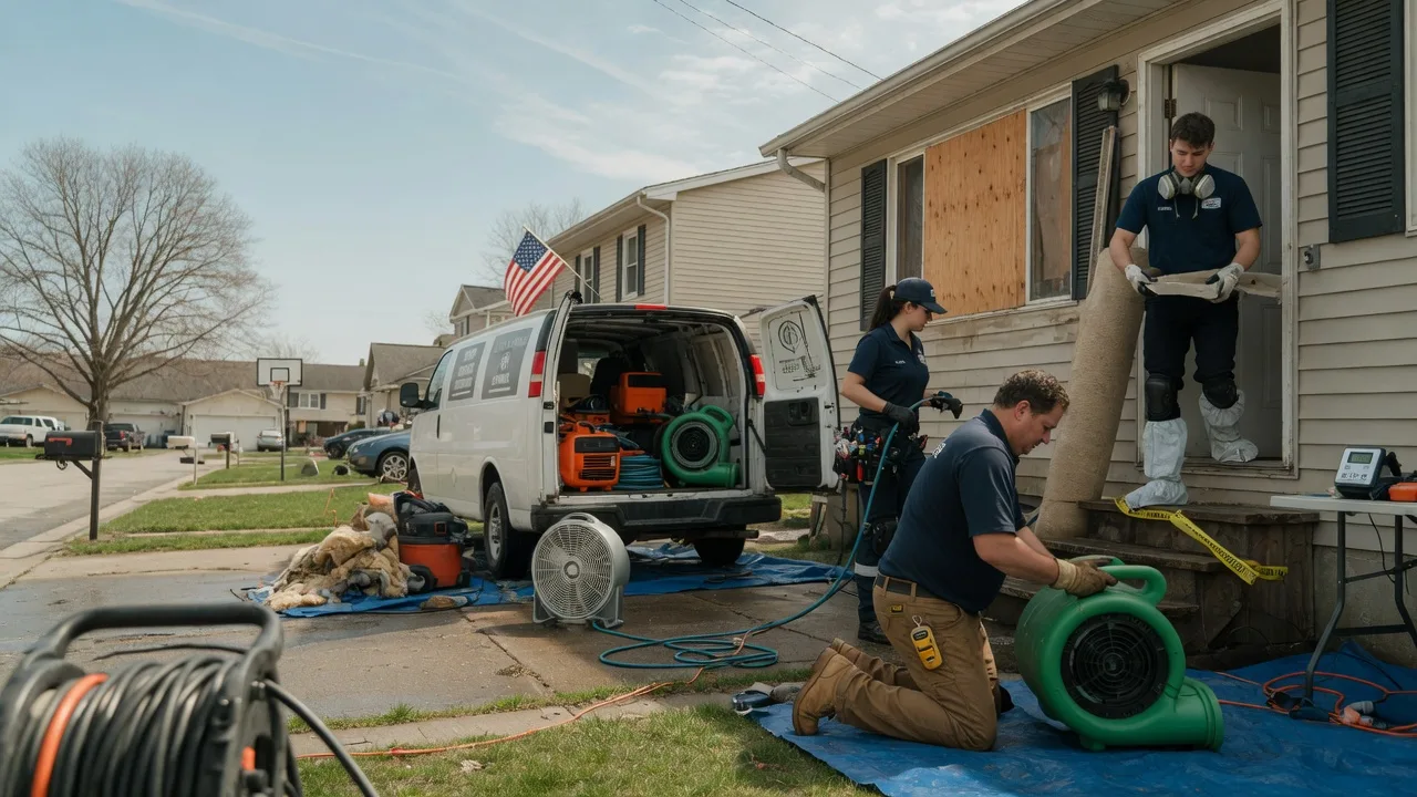 Water Damage Restoration in Baraboo, WI near me
